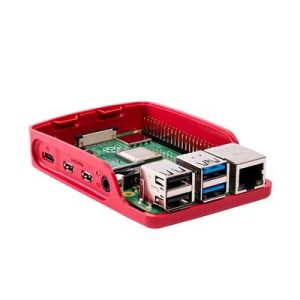 Vỏ Chính hãng cho Raspberry Pi 4B (Đỏ/Trắng) - Ảnh 3